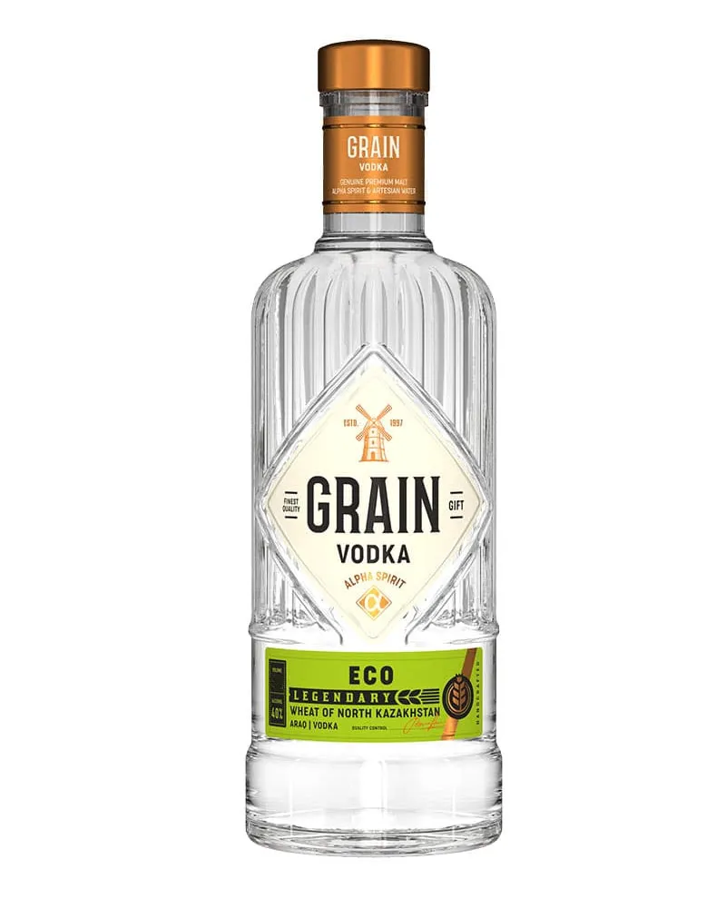 Купить Водка Grain Gift Eco 40% (0,7 л) оптом в Алматы