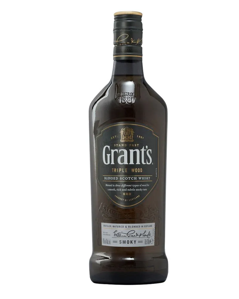 Купить Виски Grant`s Smoky Triple Wood 40% (0,7 л) оптом в Алматы