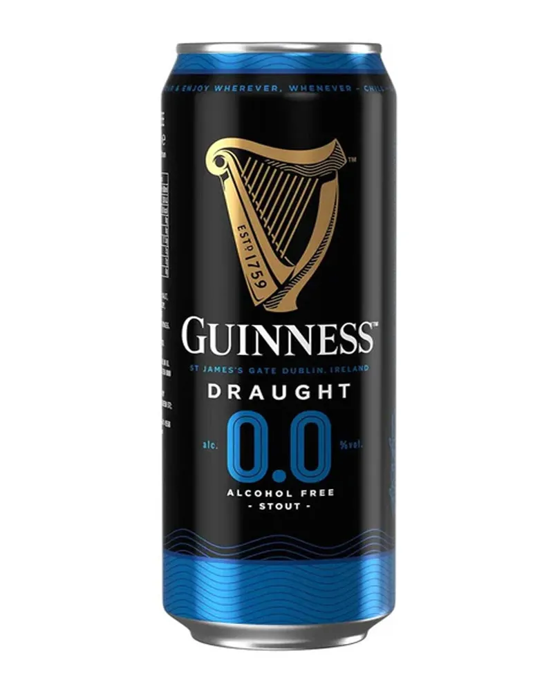 Купить Пиво Guinness Draught 0% Can (0,44 л) оптом в Алматы