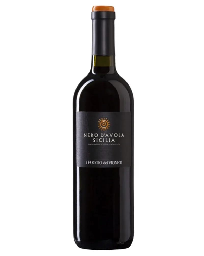 Купить Вино Il Poggio dei Vigneti Nero d`Avola, Sicilia DOC 12,5% (0,75 л) оптом в Алматы