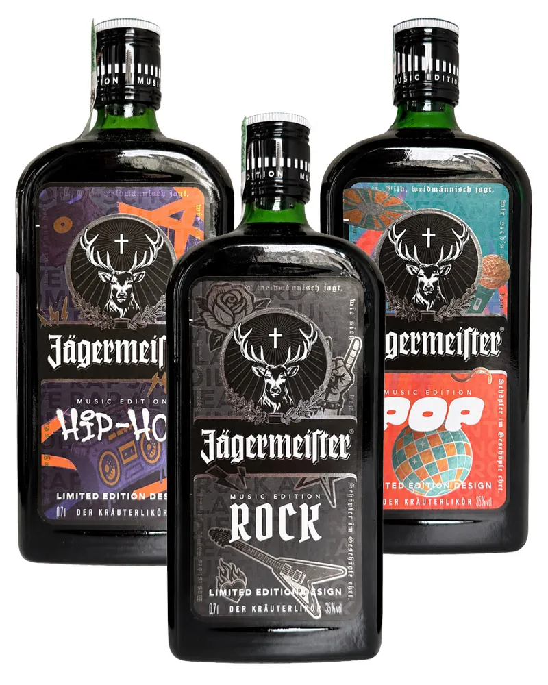 Купить Биттер Jagermeister Music 35% (0,7 л) оптом в Алматы