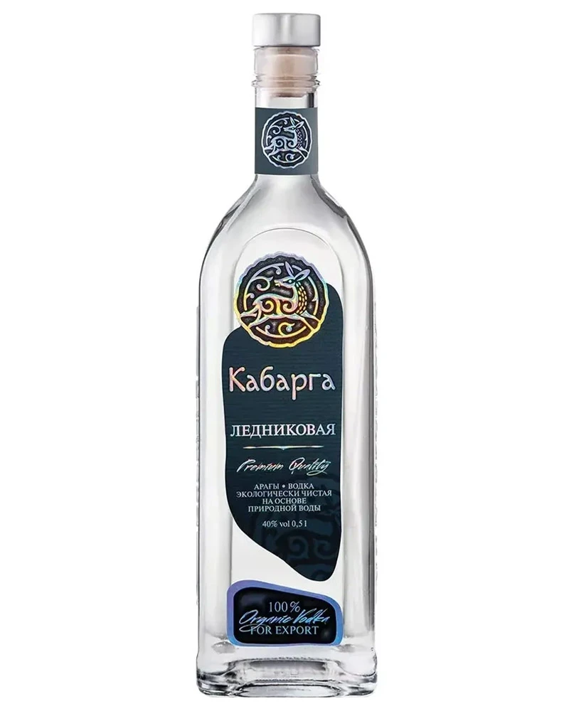 Купить Водка Кабарга Ледниковая 40% (0,5 л) оптом в Алматы