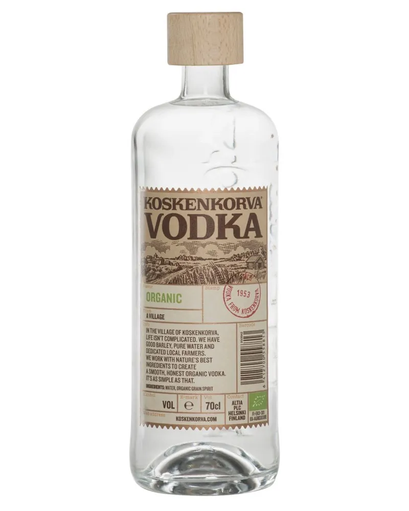 Купить Водка Koskenkorva Vodka Organic 37,5% (0,7 л) оптом в Алматы