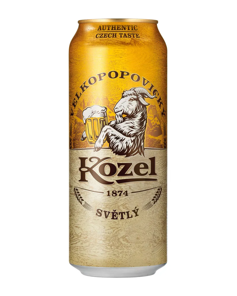 Купить Пиво Kozel Velkopopovicky Svetly 4% Can (0,5 л) оптом в Алматы