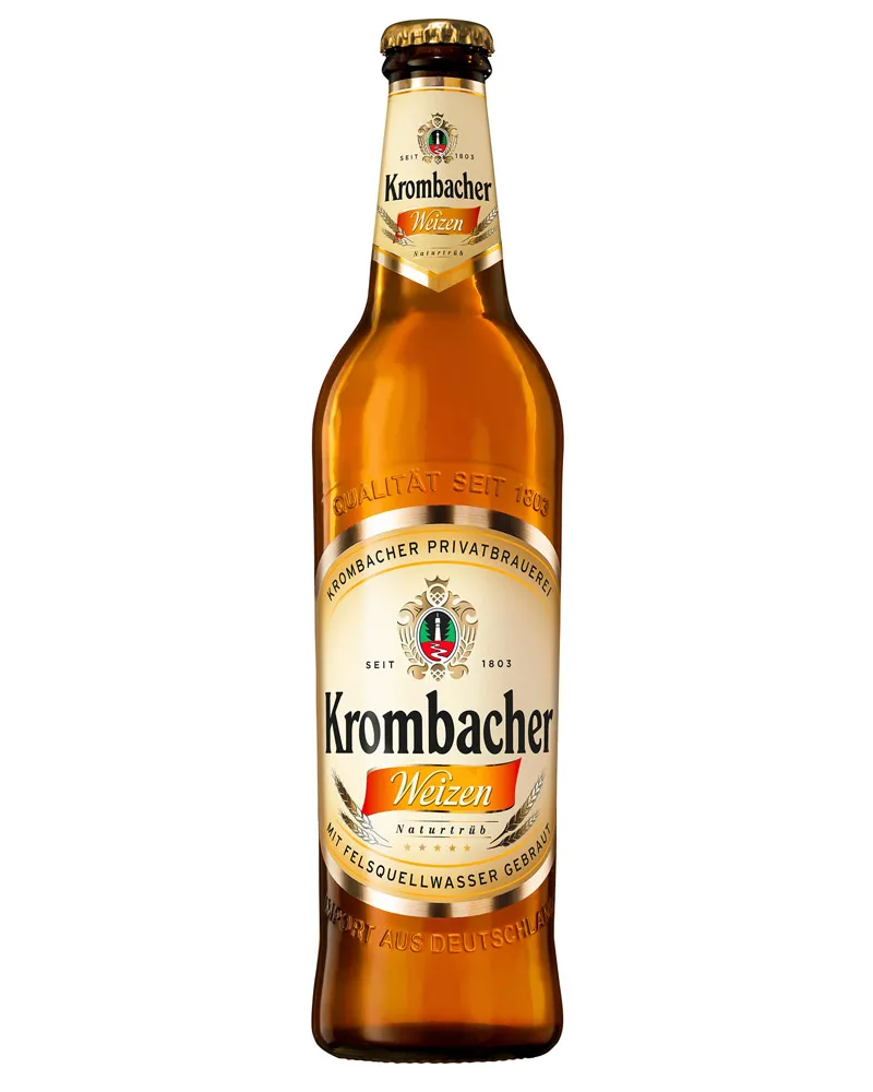Купить Пиво Krombacher Weizen 5,3% Glass (0,5 л) оптом в Алматы