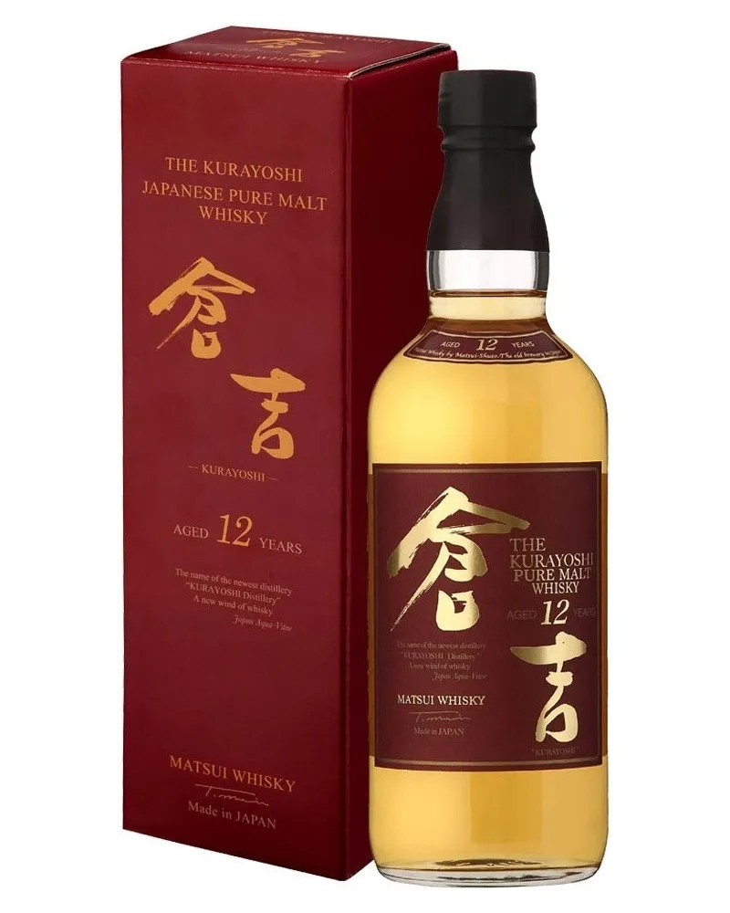 Купить Виски Kurayoshi Pure Malt Whisky 12 YO 43% in Box (0,7 л) оптом в Алматы