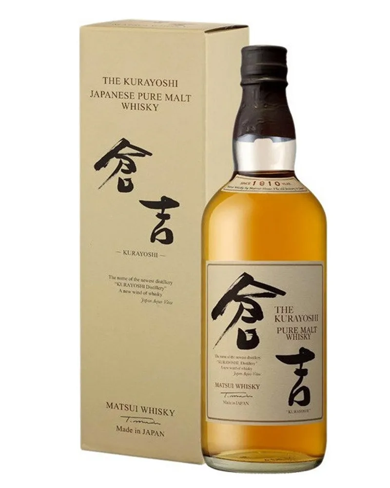 Купить Виски Kurayoshi Pure Malt Whisky 43% in Box (0,7 л) оптом в Алматы