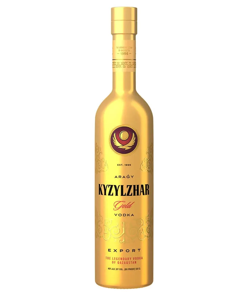 Купить Водка Kyzylzhar Gold 40% (0,5 л) оптом в Алматы