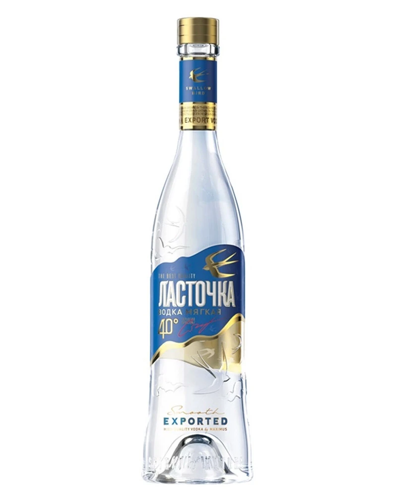 Купить Водка Ласточка Мягкая 40% (0,5 л) оптом в Алматы