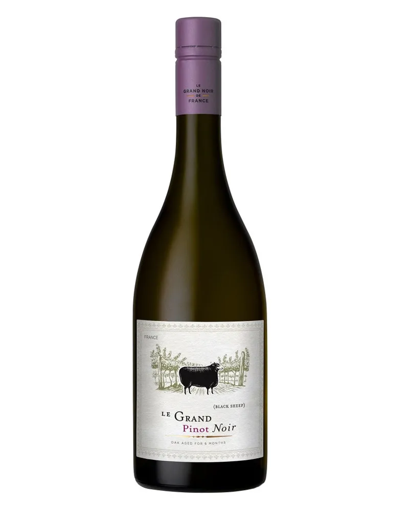 Купить Вино Le Grand Noir Pinot Noir, Pays d`Oc IGP 12,5% (0,75 л) оптом в Алматы