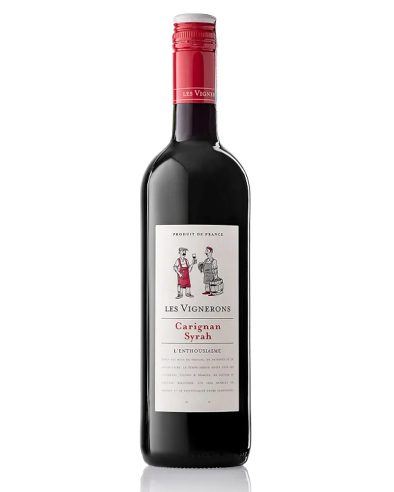 Купить Вино Les Vignerons Carignan Syrah 13% (0,75 л) оптом в Алматы