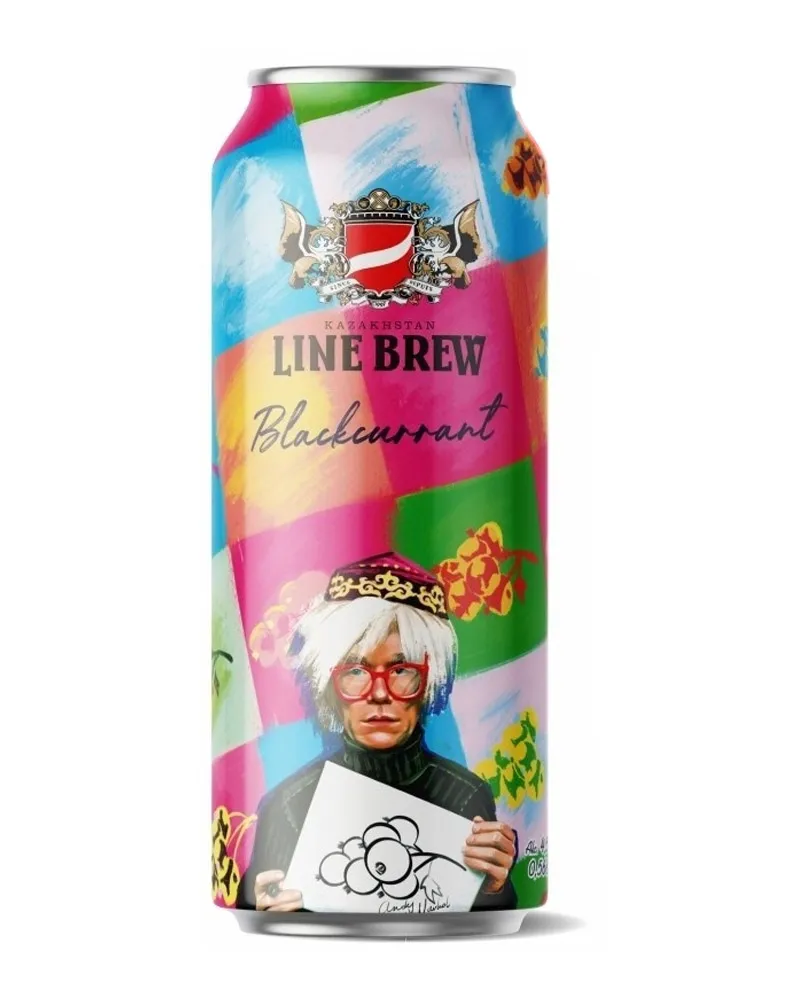 Купить Пиво Line Brew Blackcurrant 4,5% Can (0,568 л) оптом в Алматы
