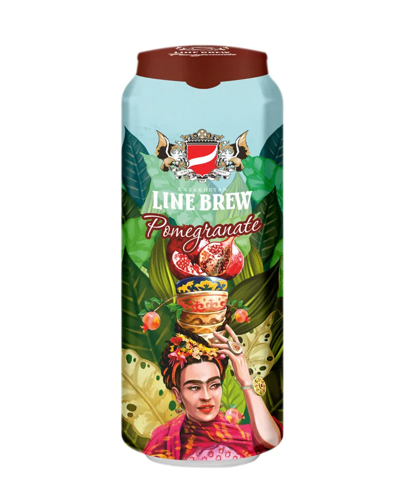 Купить Пиво Line Brew Pomegranate 4,5% Can (0,568 л) оптом в Алматы