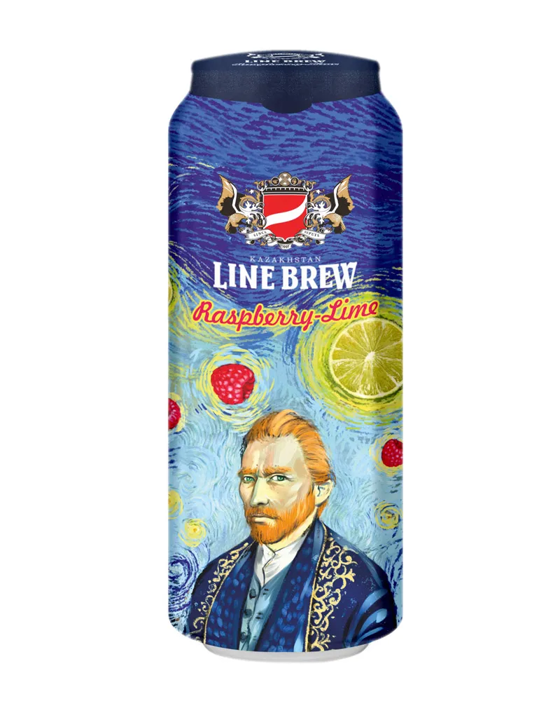 Купить Пиво Line Brew Raspberry-Lime 4,5% Can (0,568 л) оптом в Алматы