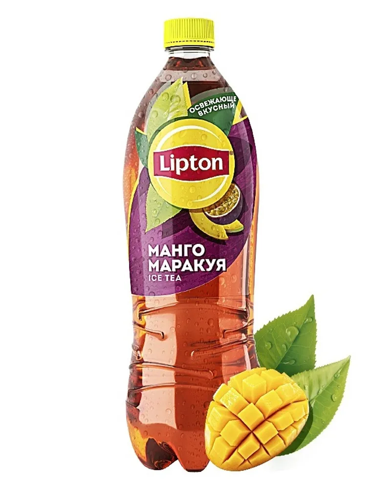 Купить Напитки Lipton Манго - Маракуйя, pet (1 л) оптом в Алматы