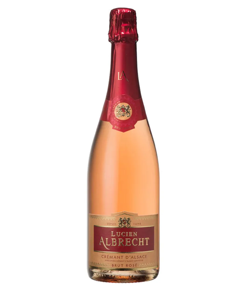 Купить Игристое вино Lucien Albrecht Brut Rose Cremant d`Alsace AOC 12% (0,75 л) оптом в Алматы