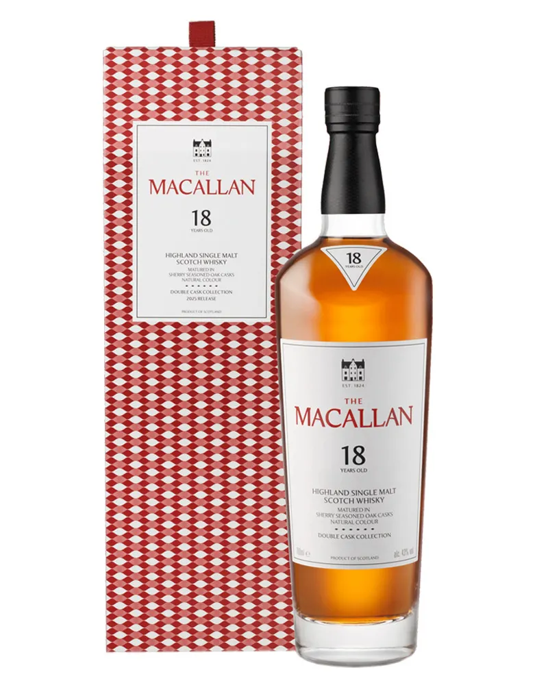 Купить Виски Macallan 18 YO Double Cask 43% in Gift Box (0,7 л) оптом в Алматы
