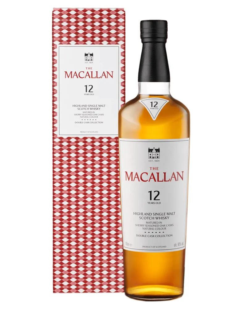 Купить Виски Macallan 12 YO Double Cask Matured 40% in Box (0,7 л) оптом в Алматы