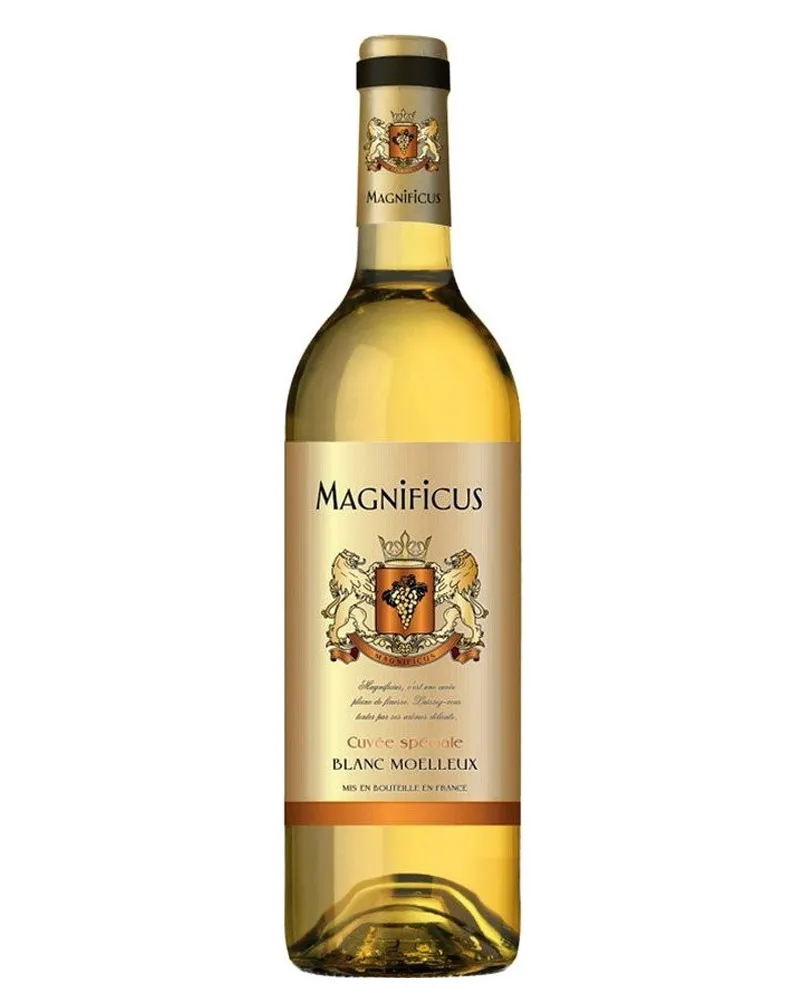 Купить Вино Magnificus Blanc Moelleux 10,5% (0,75 л) оптом в Алматы