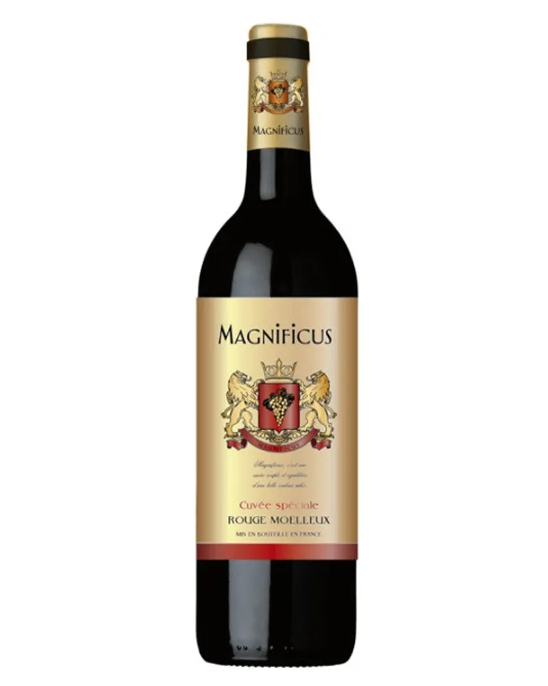 Купить Вино Magnificus Rouge Moelleux 10,5% (0,75 л) оптом в Алматы