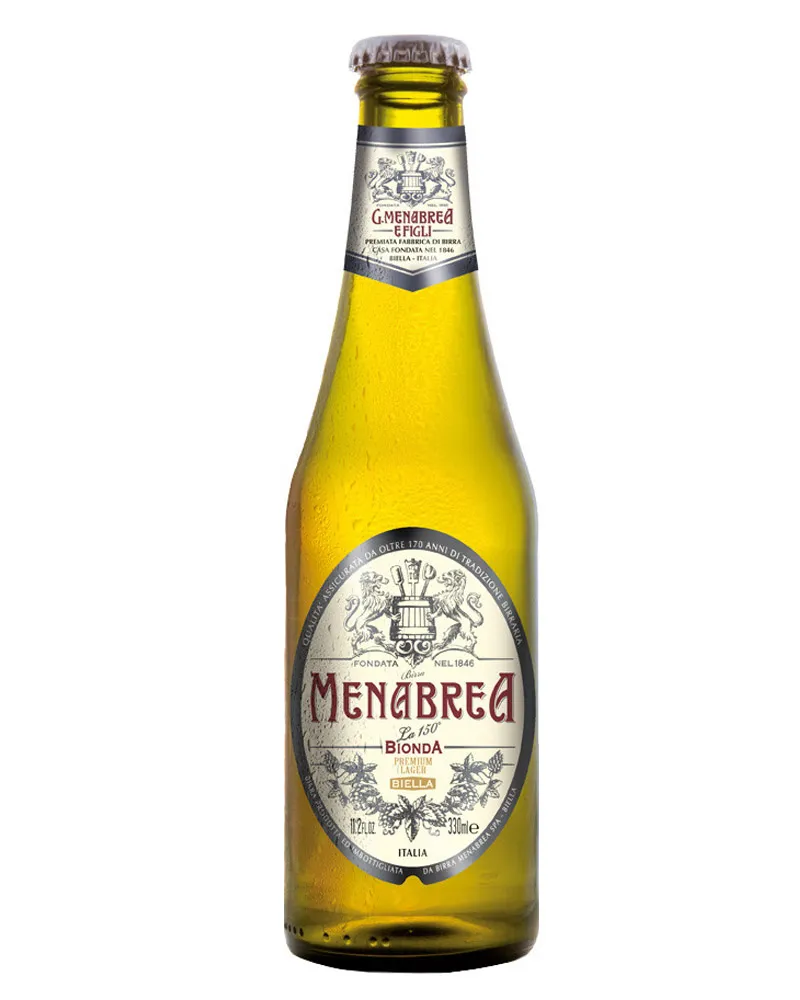 Купить Пиво Menabrea La Bionda 4,8% Glass (0,33 л) оптом в Алматы