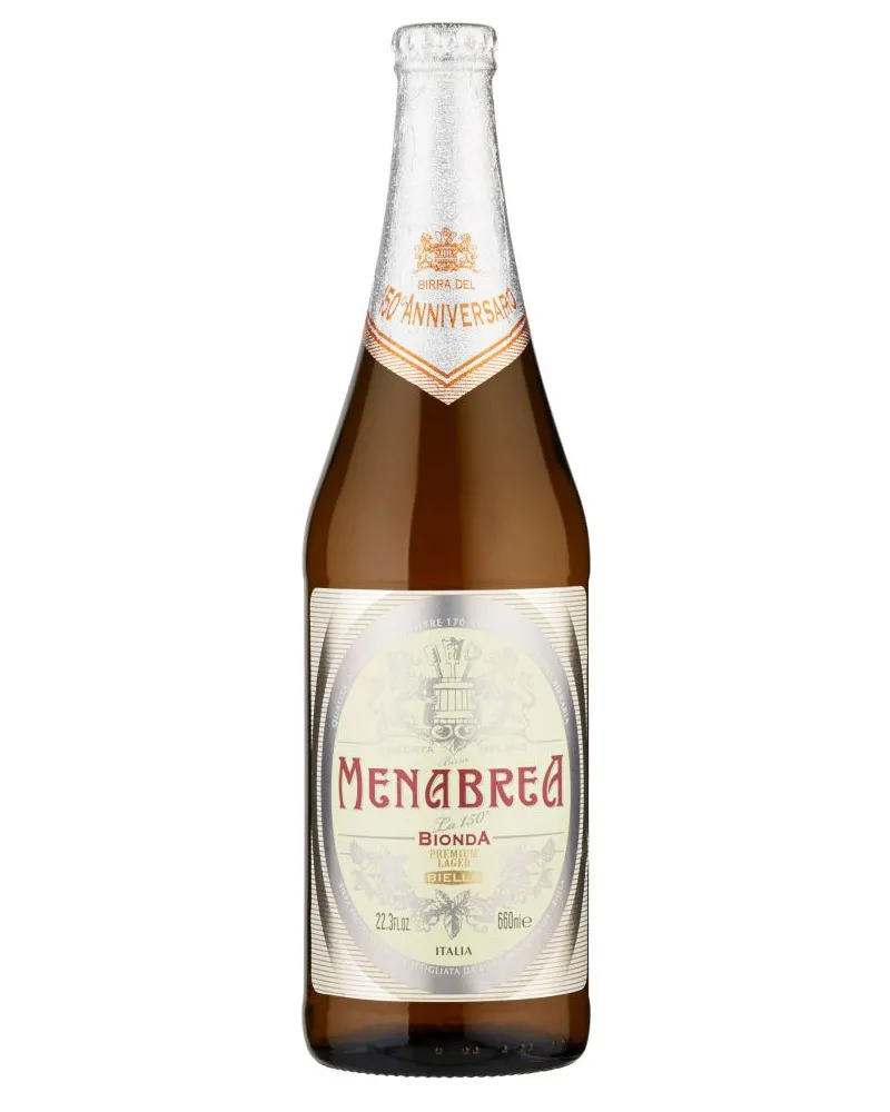 Купить Пиво Menabrea La Bionda 4,8% Glass (0,66 л) оптом в Алматы