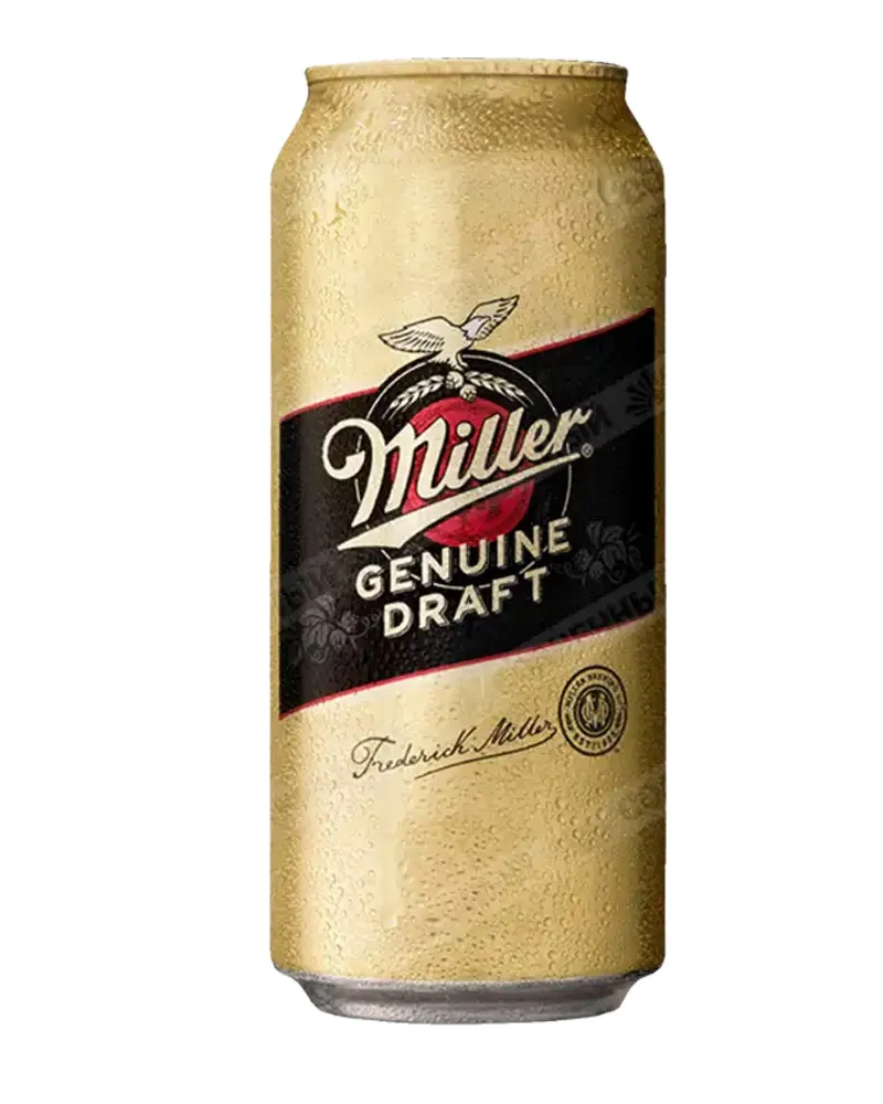 Купить Пиво Miller Genuine Draft 4,4% Can (0,45 л) оптом в Алматы