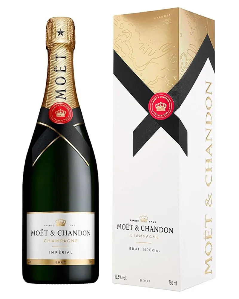 Купить Шампанское Moet & Chandon, Brut Imperial 12% in Box (0,75 л) оптом в Алматы