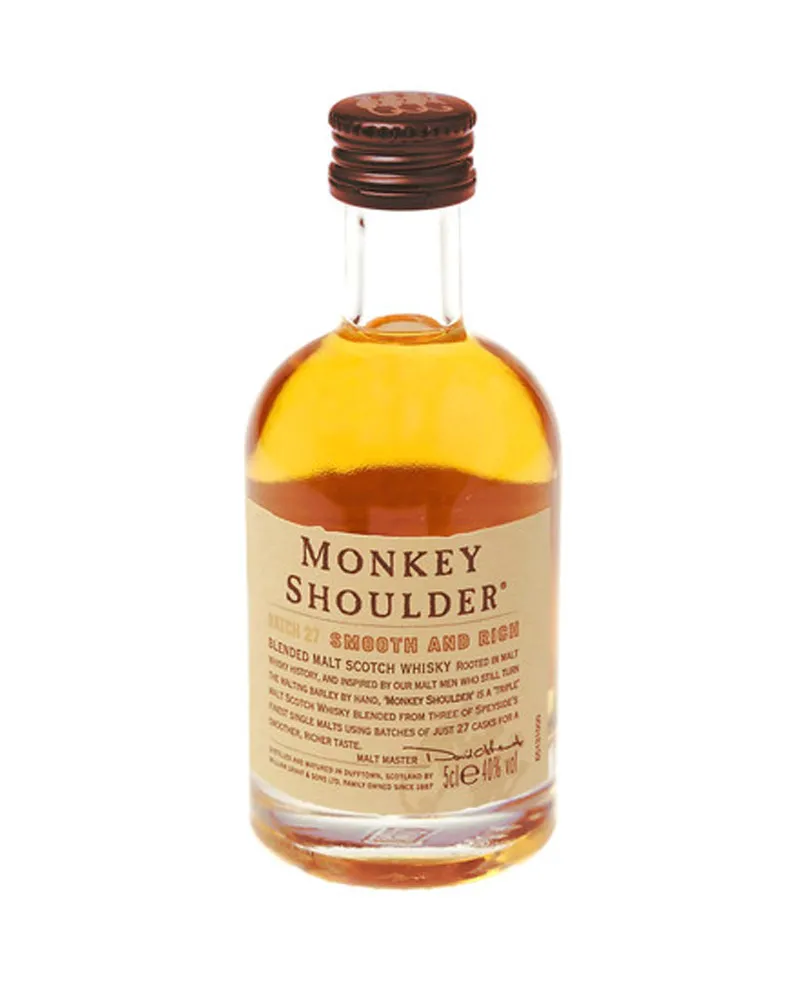 Купить Виски Monkey Shoulder 40% (0,05 л) оптом в Алматы