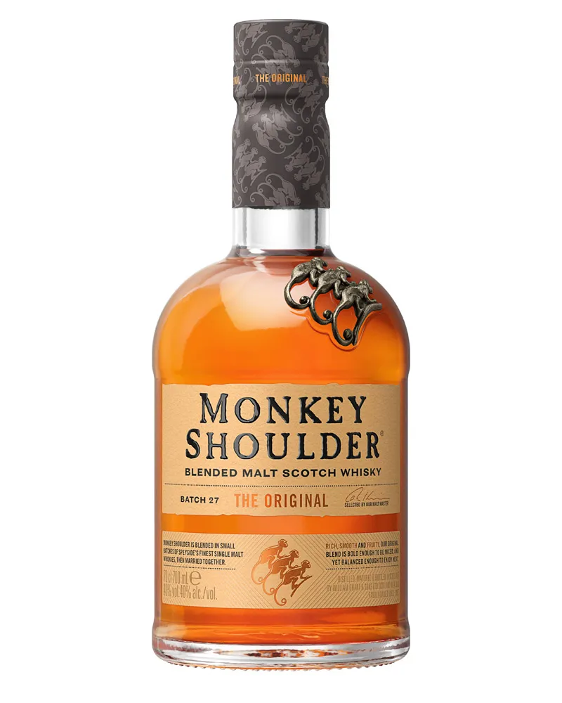 Купить Виски Monkey Shoulder 40% (0,5 л) оптом в Алматы
