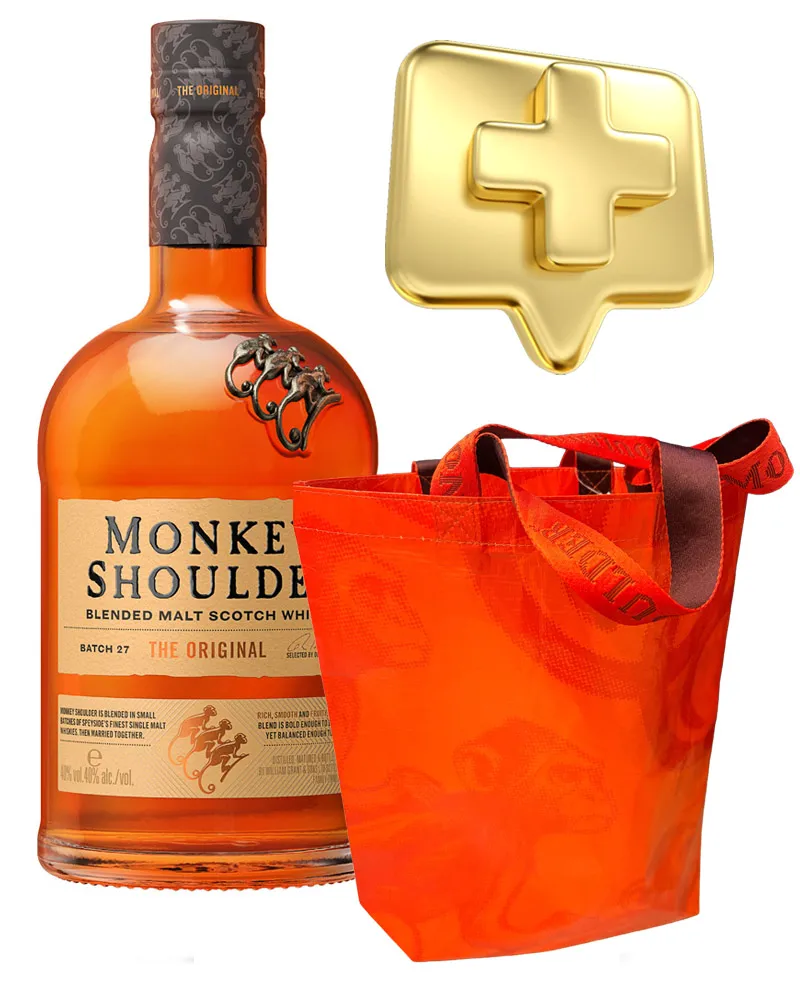 Купить Виски Monkey Shoulder 40% (0,7 л) оптом в Алматы
