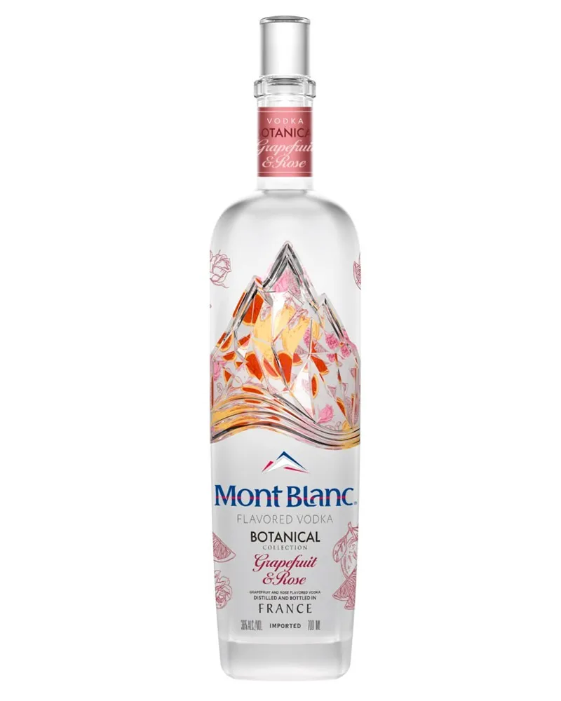 Купить Водка Mont Blanc Botanical Grapefruit & Rose 38% (0,7 л) оптом в Алматы