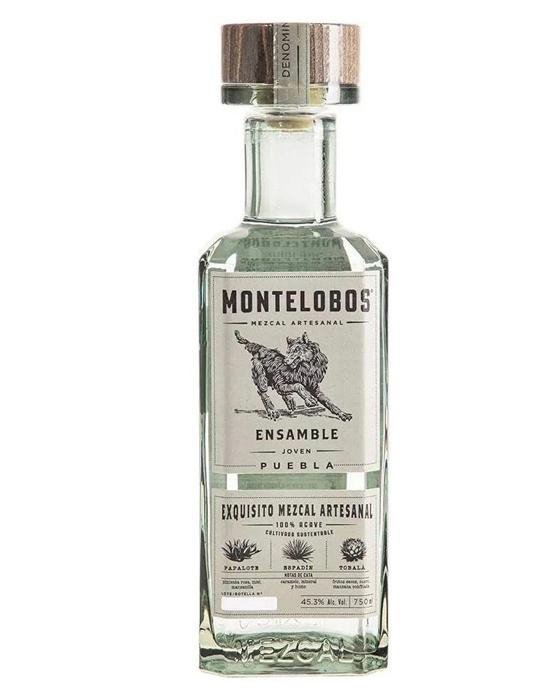 Купить Мескаль Montelobos Ensamble Puebla 45,3% (0,7 л) оптом в Алматы