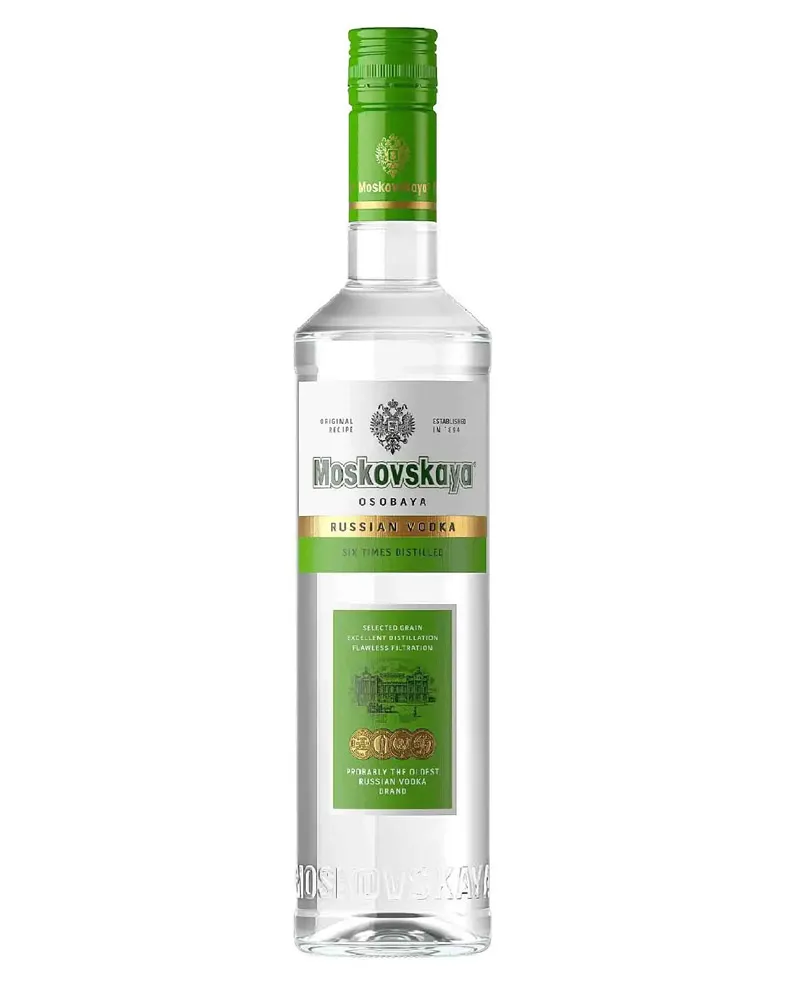 Купить Водка Moskovskaya Osobaya 40% (0,7 л) оптом в Алматы
