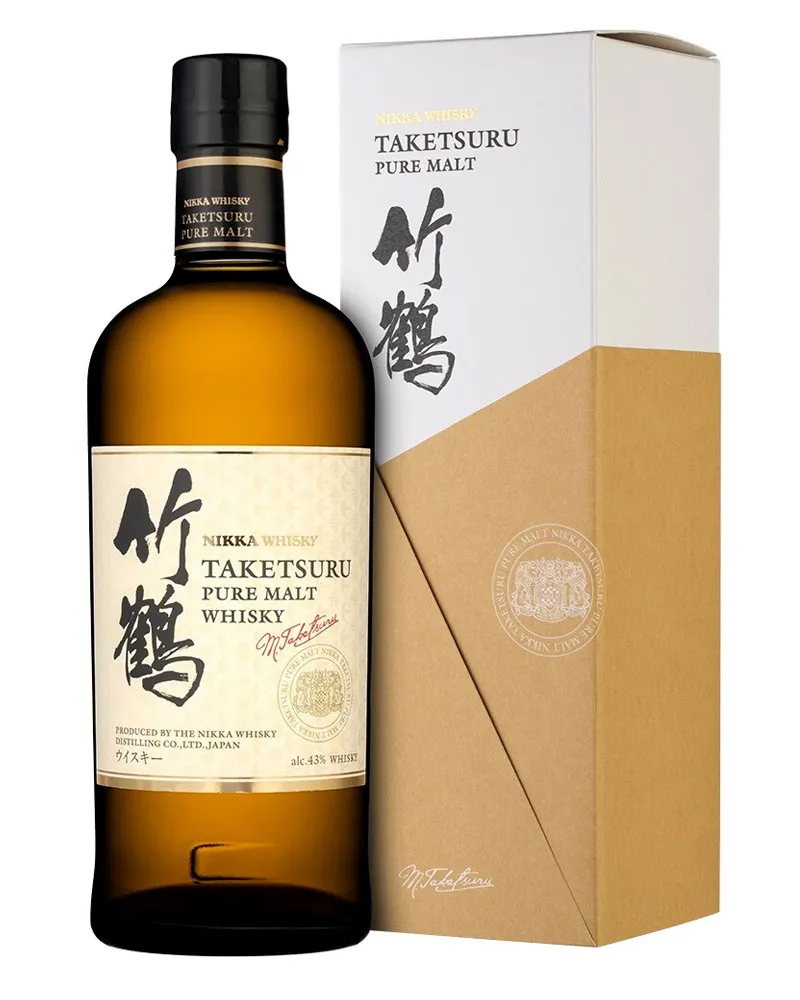Купить Виски Nikka, Taketsuru Pure Malt 43% in Box (0,7 л) оптом в Алматы