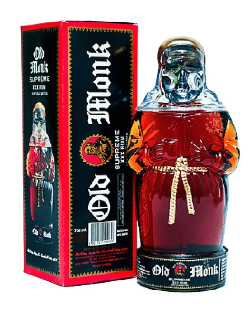 Купить Ром Old Monk Supreme XXX 42,8% in Box (0,75 л) оптом в Алматы