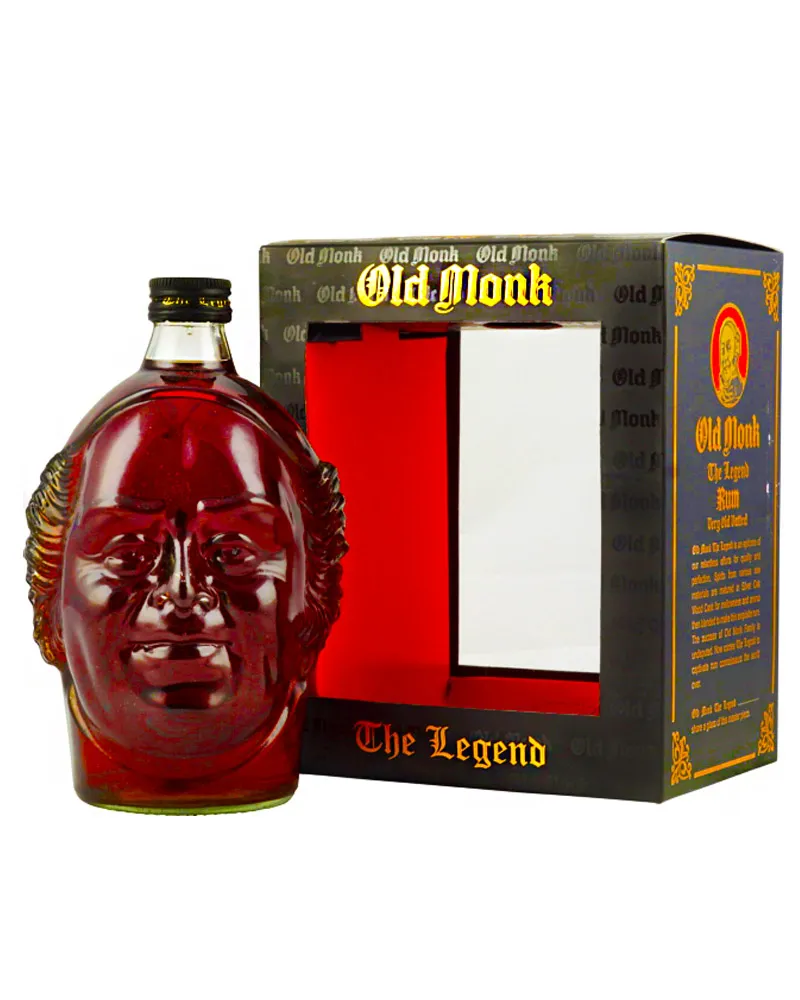 Купить Ром Old Monk `The Legend` Rum 21 YO 42,8% in Box (1 л) оптом в Алматы