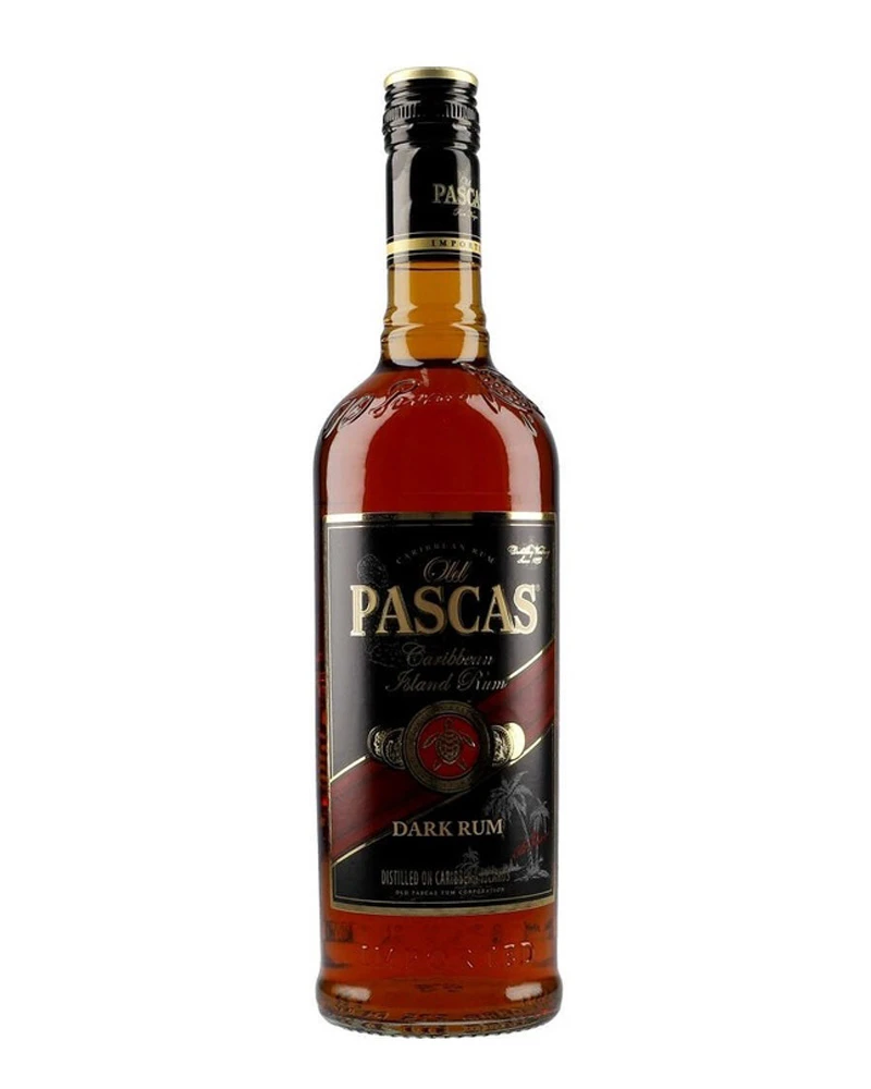 Купить Ром Old Pascas Dark 37.5% (1 л) оптом в Алматы
