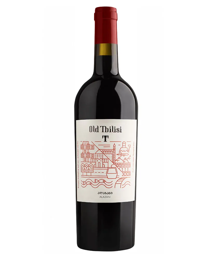 Купить Вино Old Tbilisi Alazani Red 11,5% (0,75 л) оптом в Алматы