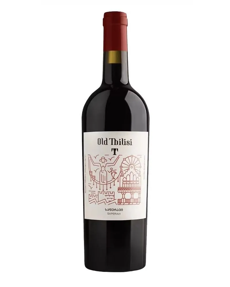 Купить Вино Old Tbilisi Saperavi 12,5% (0,75 л) оптом в Алматы