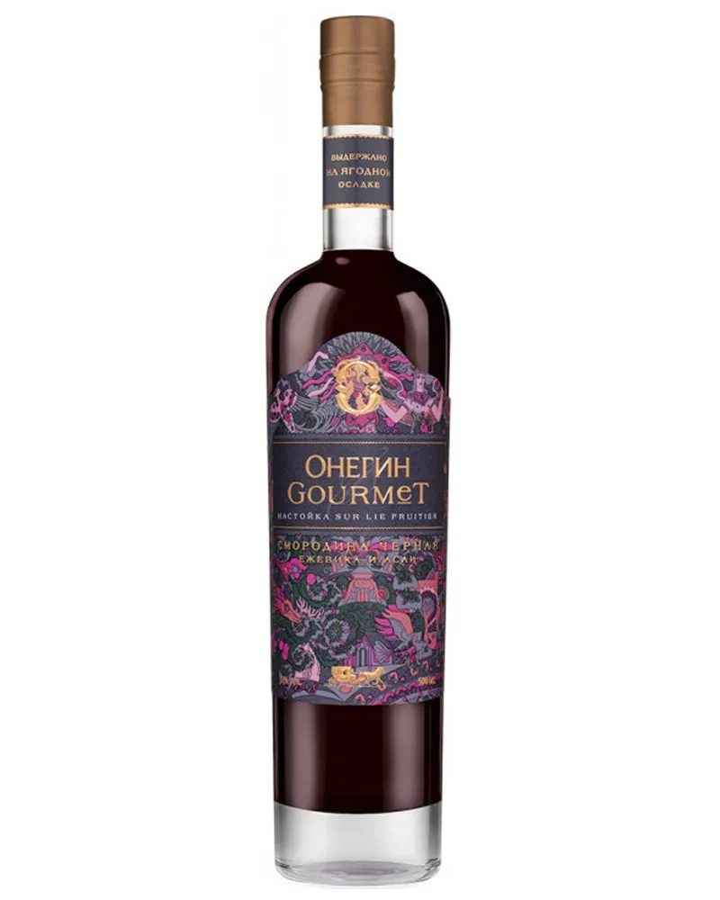 Купить Ликер Онегин Gourmet Черная cмородина, ежевика и асаи 20% (0,5 л) оптом в Алматы
