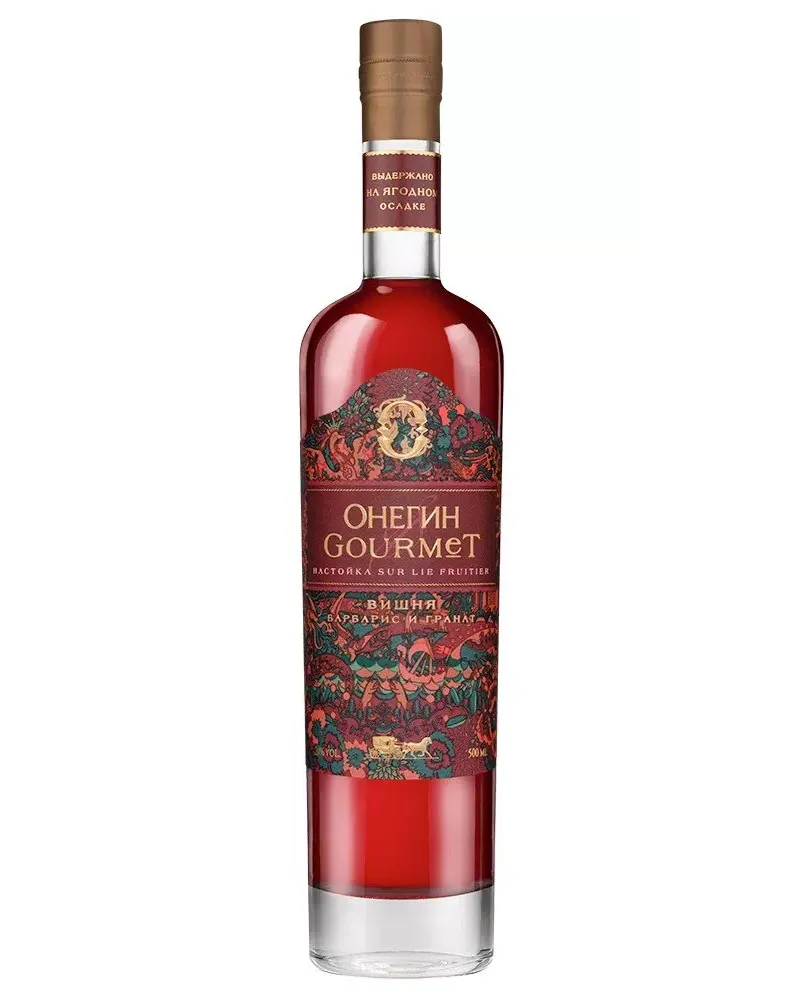 Купить Ликер Онегин Gourmet Вишня, Барбарис и Гранат 20% (0,5 л) оптом в Алматы
