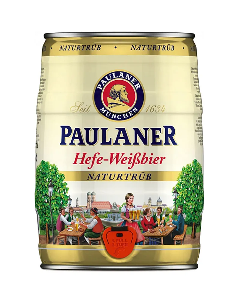 Купить Пиво Paulaner Weissbier 5,5% Can (5 л) оптом в Алматы