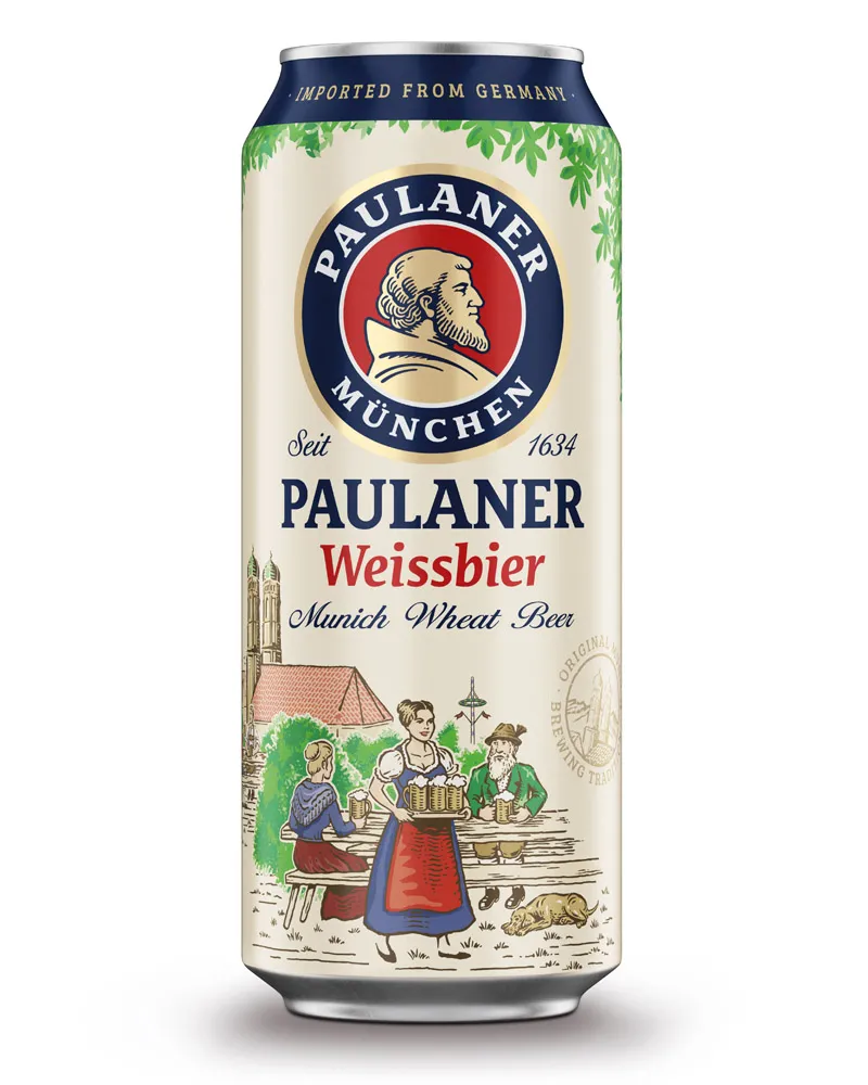 Купить Пиво Paulaner Weissbier 5,5% Can (0,5 л) оптом в Алматы