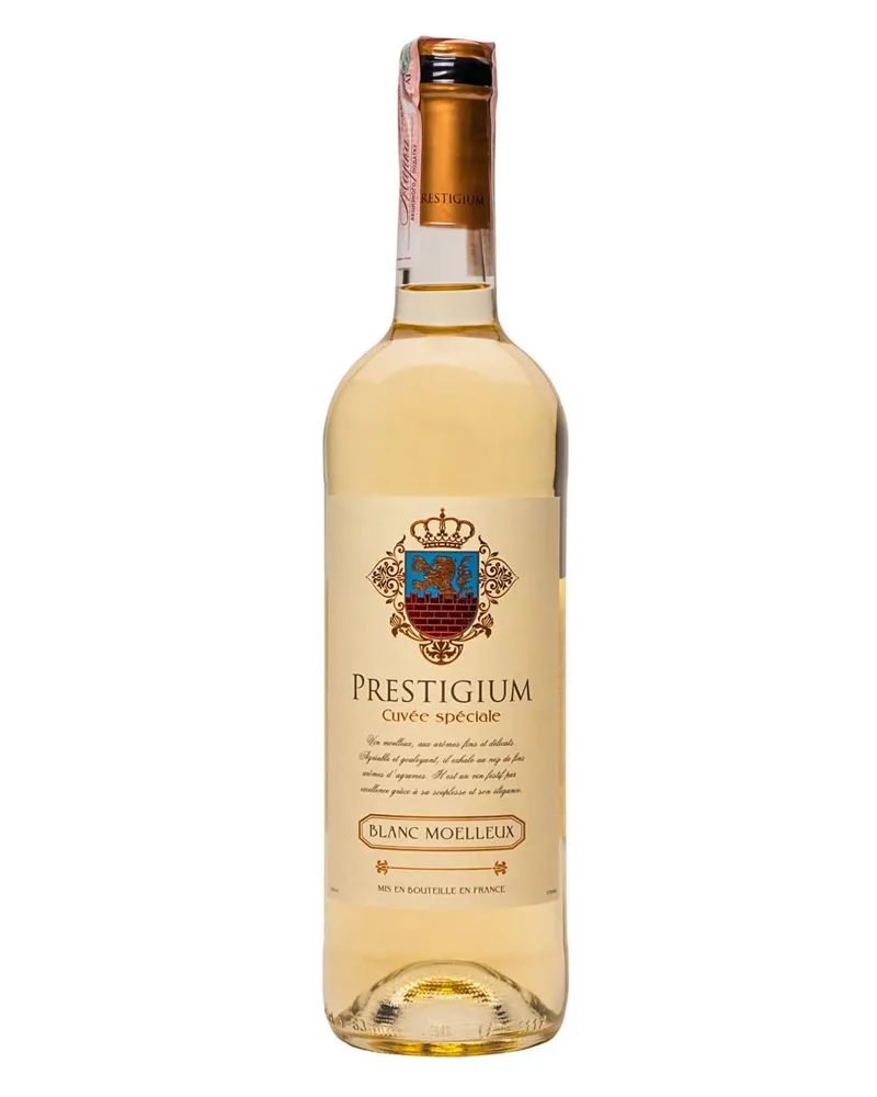 Купить Вино Prestigium Blanc moelleux 10,5% (0,75 л) оптом в Алматы