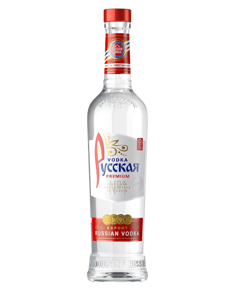 Купить Водка Русская 40% (0,5 л) оптом в Алматы