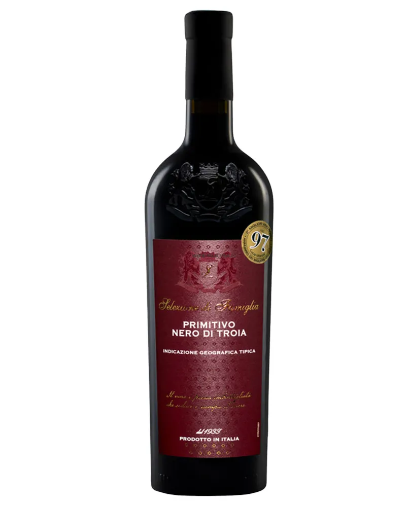 Купить Вино Selezione di Famiglia Primitivo Nero di Trola 14,5% (0,75 л) оптом в Алматы