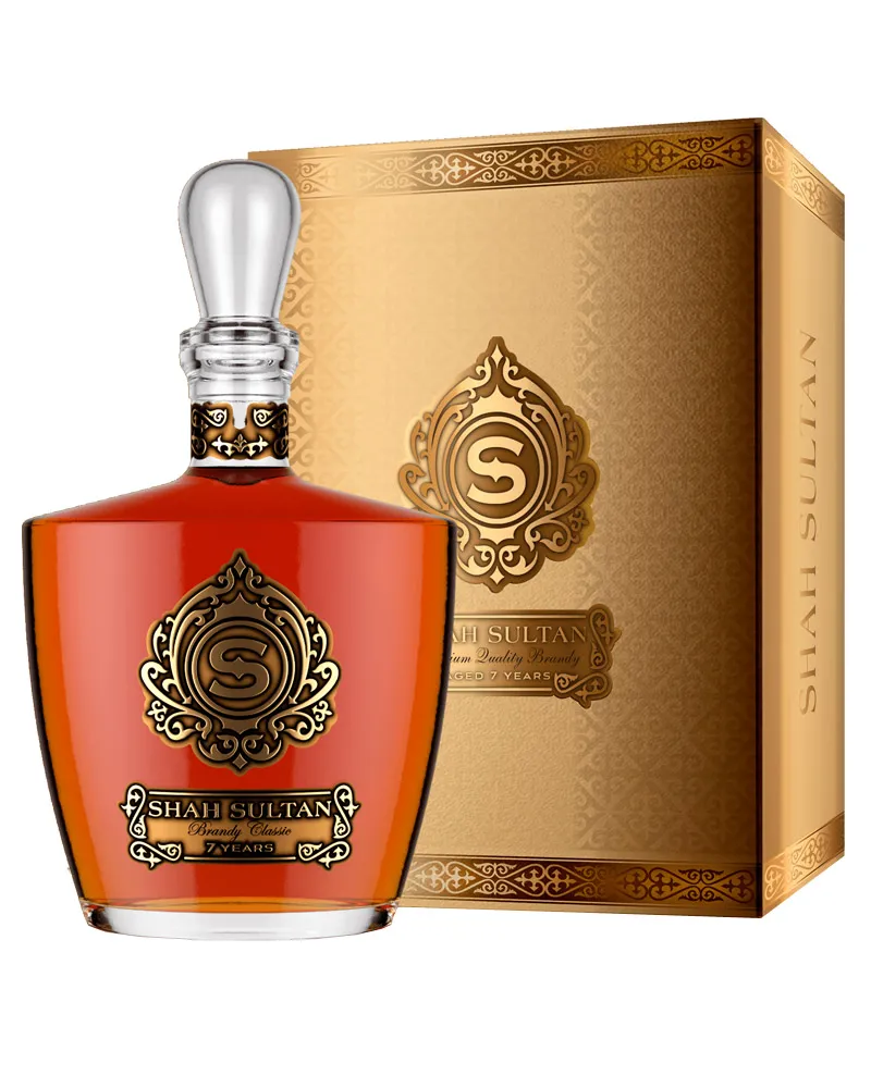 Купить Коньяк Shah Sultan 7 YO 40% in Box (0,5 л) оптом в Алматы