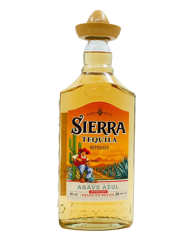 Купить Текила Sierra Reposado Gold 38% (1 л) оптом в Алматы