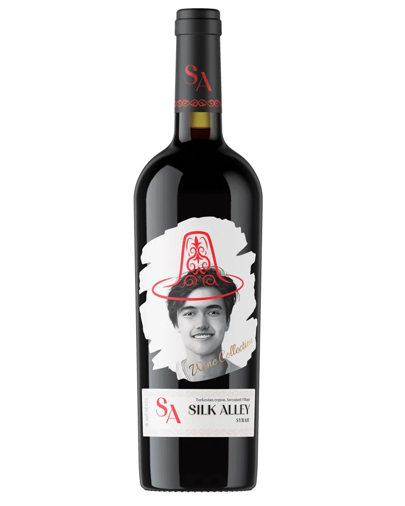 Купить Вино Silk Alley Syrah 12% (0,5 л) оптом в Алматы
